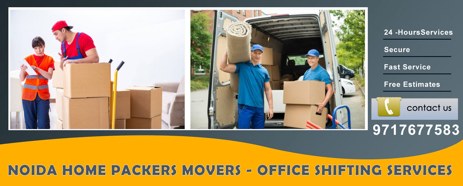 Noida Home Packers Movers Banner