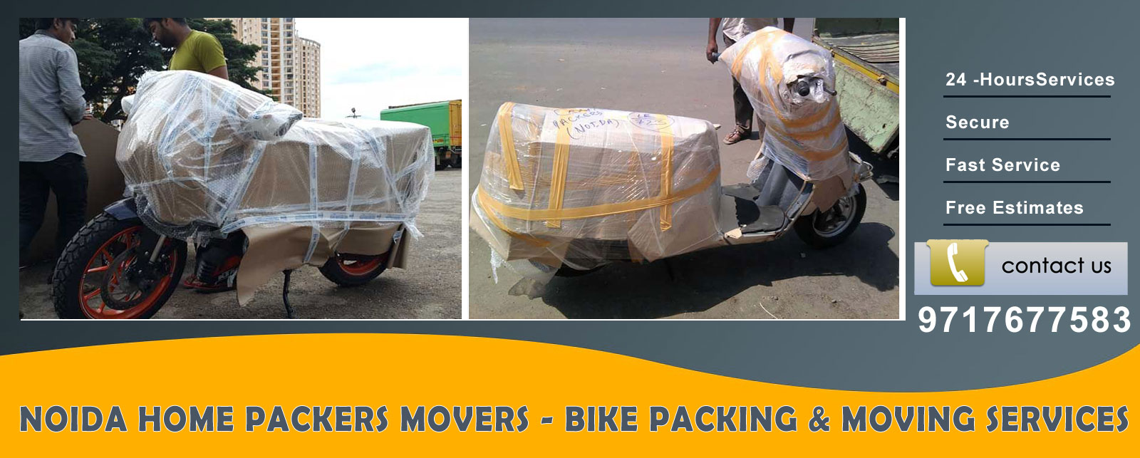 Noida Home Packers Movers Banner